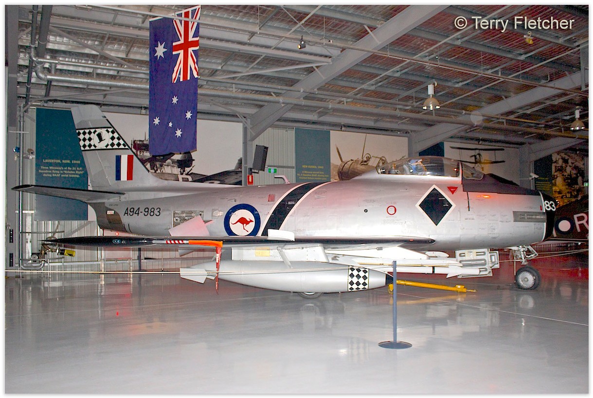 RAAF CA-27 Sabre VH-IPN / A94-983 - Temora Aviation Museum